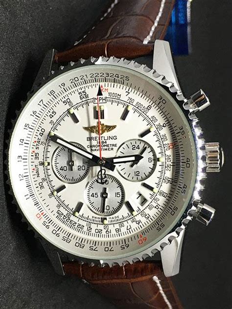 breitling bruine band